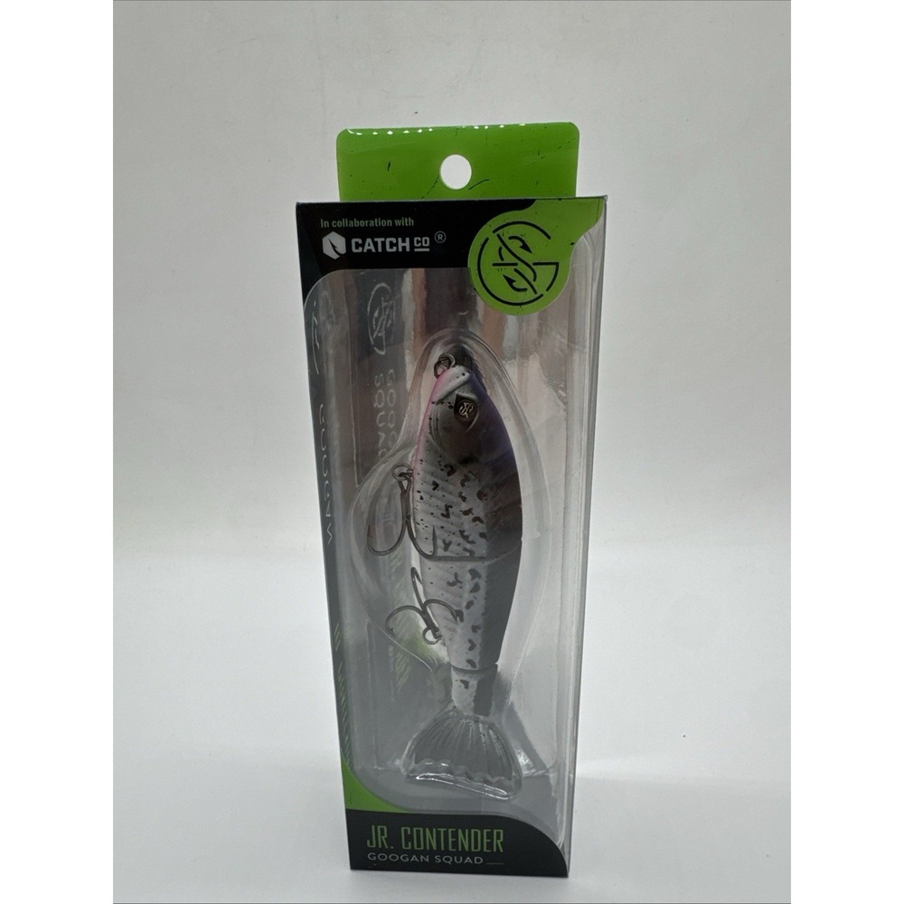 Googan Squad - Crappie - Jr. Contender Slow Sink Swimbait 4.5 in. NEW